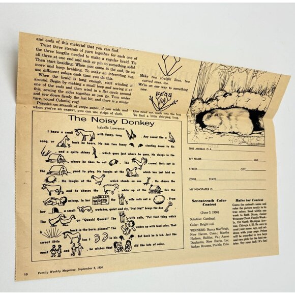 Carnation Evaporated Milk Vintage Print Ad 1950s Recipe No-Bake Orange Pie - Picture 3 of 6